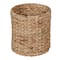 7-Piece Water Hyacinth Woven Bathroom Storage Basket Set